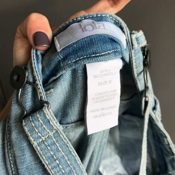 ⚠️⬇️NWOT • Lola detachable bib overalls - Picture 6 of 7